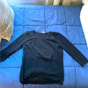 Black scoop sweater. Ann Taylor size medium